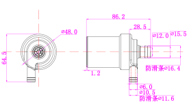 ZL38-29B无刷直流水泵平面图.png